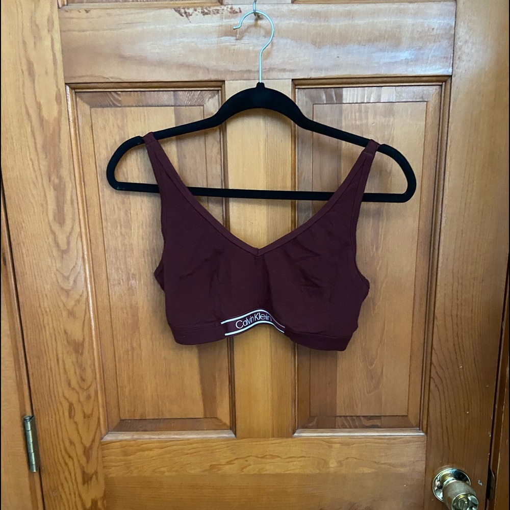 NEVER WORN. Calvin Klein Bralette